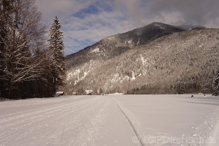 Langlaufstrecke über die Nessler Runde, Streinalm und